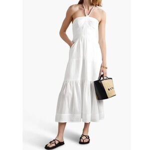 White Midi Dress